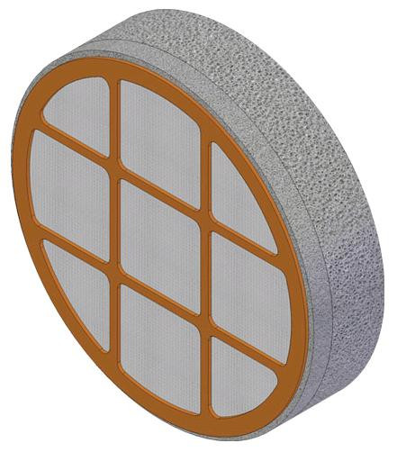 Brackett Aero Filters BA-116 FAA-STC'd Air Filter Assembly