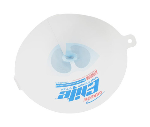 Gerson Elite™ 010914B Blue 125 Micron Basecoat / Clearcoat Paint Strainer - 25/Pack