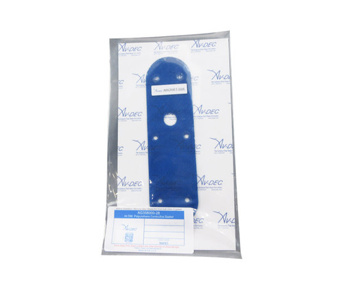 Av-Dec® AG358000-28 HI-TAK® Blue CI295-300 & 121-071673-01 Polyurethane Conductive Antenna Gasket