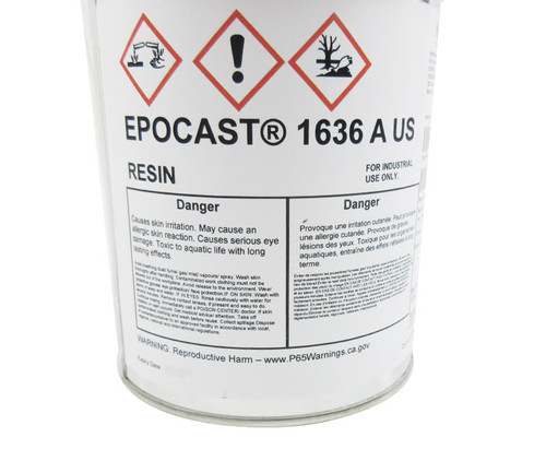 HUNTSMAN® EPOCAST® 1636-A/B Gray High-Temperature Potting Compound - Quart Kit