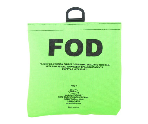 Seitz Scientific FOD-1 Fluorescent Green FOD Bag with 58" Belt