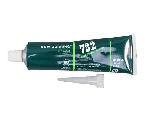 DOWSIL™ 732 Black Multi-Purpose Silicone Sealant - 139 mL (4.7 oz) Tube