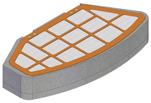 Brackett Aero Filters BA-2610R FAA-STC'd Air Filter Assembly