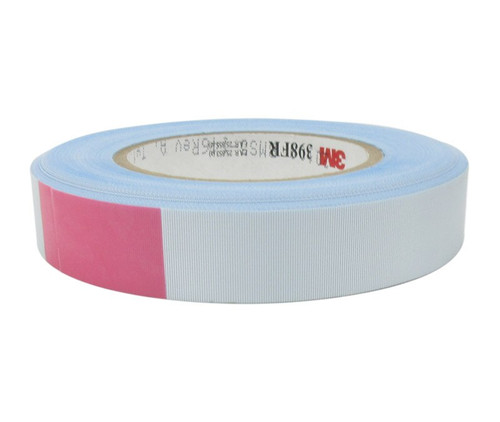 3M™ 021200-96670 White 398FR Glass 7 Mil Cloth Tape - 1" x 36 Yard Roll