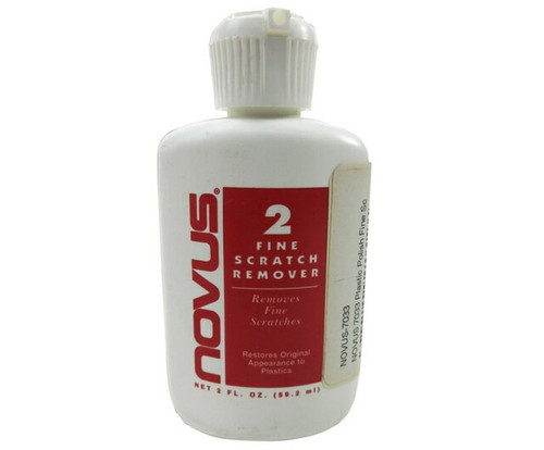 NOVUS 7033 Plastic Polish Fine Scratch Remover #2 - 2 oz Bottle