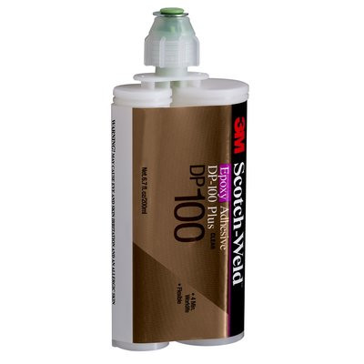 3M™ Scotch-Weld™ DP100 Clear Epoxy Adhesive - 200 mL DuoPak
