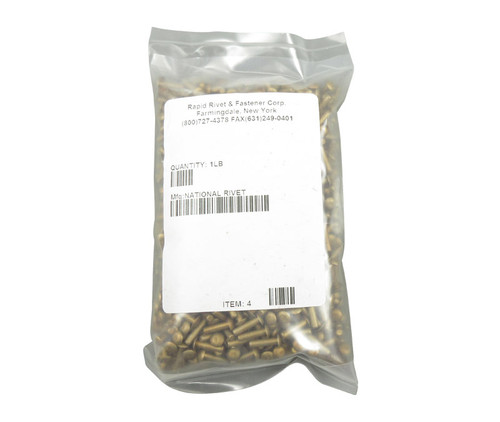 Military Standard MS20470AD4-8 Aluminum Universal Head Rivet, Solid - 1 lb Bag