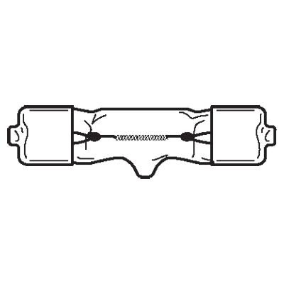 GE Lighting GE1970X T3 28-Volt / 100-Watt Lamp, Incandescent - 10/Pack