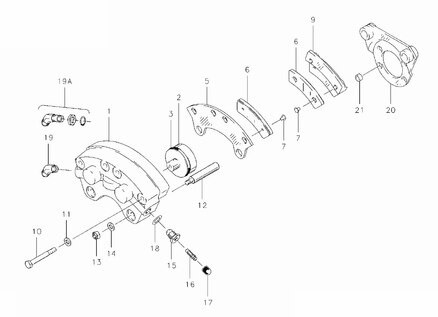 Cleveland 30-52AB Brake Assembly