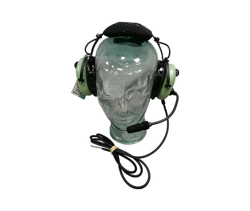 David Clark 40689G-02 Model H8530 Over-the-Head 5' Straight Cord with raw wire ends Pro Audio Headset