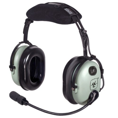 David Clark 40689G-02 Model H8530 Over-the-Head 5' Straight Cord with raw wire ends Pro Audio Headset