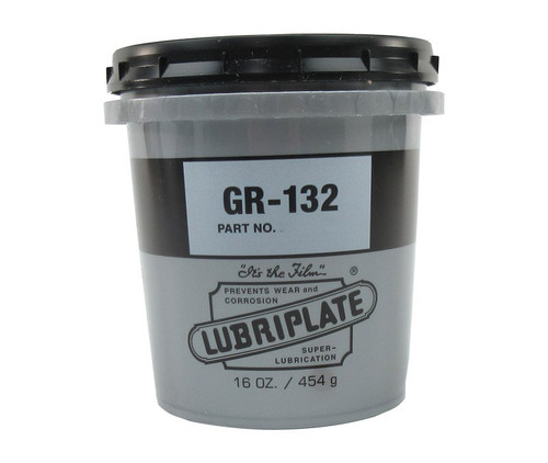 LUBRIPLATE® L0158-004 GR-132 Beige NLGI Grade 1 Portable Tool Lithium Grease - 454 Gram (16 oz) Tub