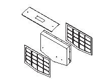 Brackett Aero Filters BA-8405 Filter Element Assembly fits BA-8410