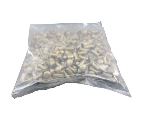 Military Standard MS20470AD6-7 Aluminum Universal Head Rivet, Solid - 1 lb Bag