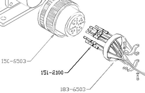 ACR Artex™ 151-2100 #20 Contact Socket