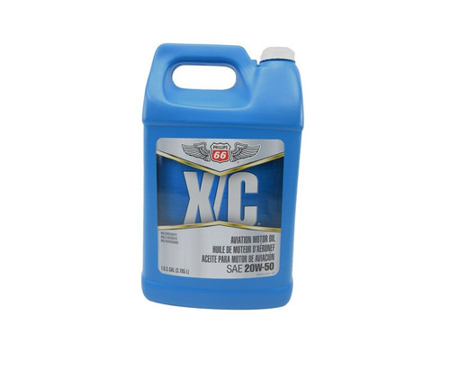 Phillips 66® X/C® 20W-50 Multi-Grade Piston Engine Aircraft Oil - Gallon Jug