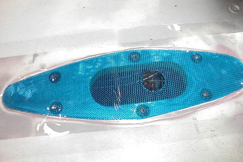 Av-Dec® AG843000-17 HI-TAK® Blue Polyurethane AS-3939/ARC-201, DG FM10-312-2 Conductive Antenna Gasket