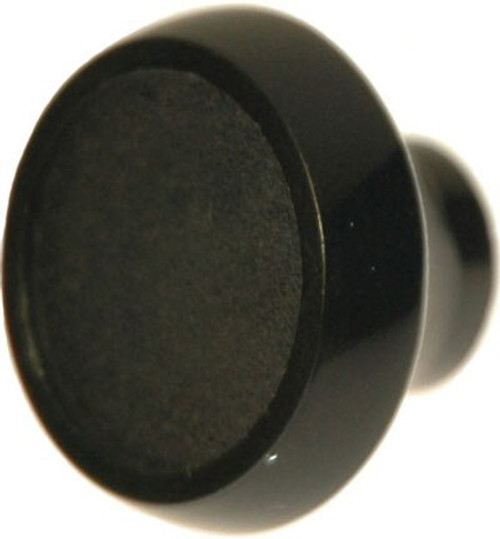 McFarlane Aviation MC471-084 FAA-PMA Polished Round Control Knob for Piper Aircraft - Black