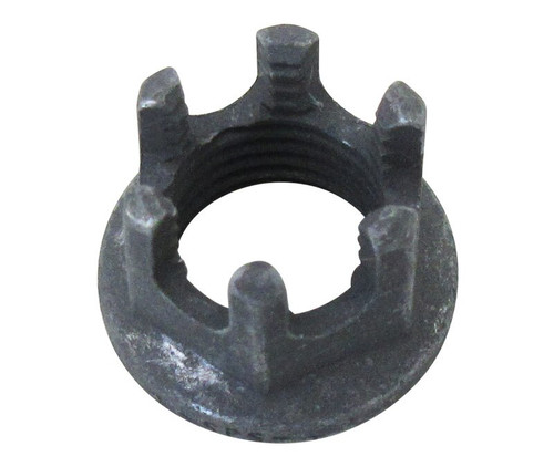 Military Standard MS14144L6 Steel Dry Filmed Nut, Self-Locking, Extended Washer, Hexagon - 5/Pack