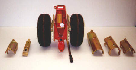 Brackett BDW-MDH MD Helicopters MD600 & MD900 Hydraulic Ground Handling Wheel Set