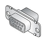 TE Connectivity 205205-7 Conn D-Subminiature SKT 15 POS Crimp ST Panel Mount 15 Terminal 1 Port - 5/Pack