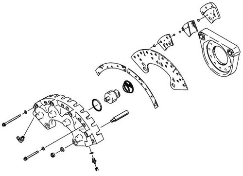 Cleveland Wheel & Brake 30-170 Brake Assembly