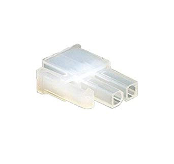 David Clark 09059P-08 Natural 2 Circuit 24 Gauge Connector Housing