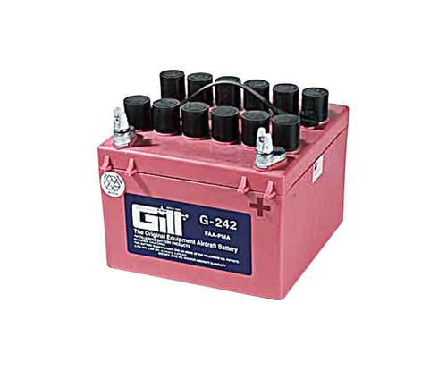 Gill G-242 Aircraft Battery without Acid