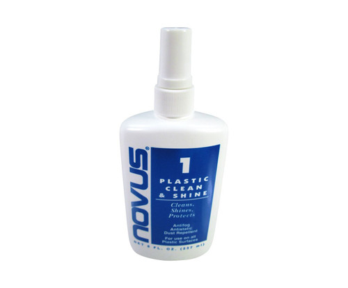 NOVUS 7020 Plastic Polish Clean & Shine #1 - 8 oz Bottle