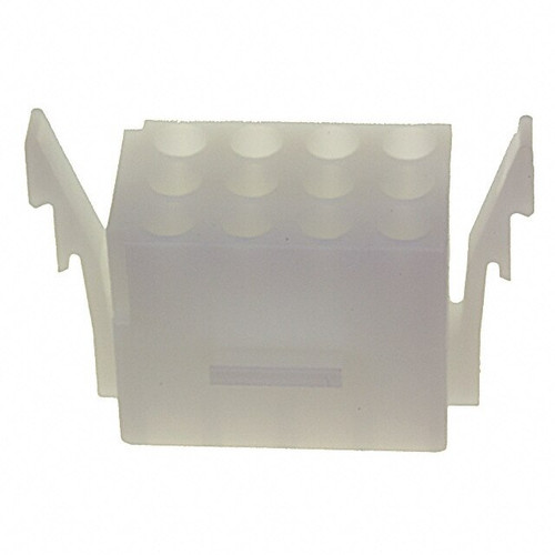 TE Connectivity 1-480275-0 Natural Connnector Housing PL 12 POS 5.08mm ST Panel Mount - 5/Pack