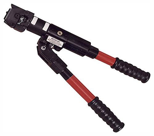 TE Connectivity 59973-1 Black/Red 8 AWG Hydraulic Hand Crimping Tool w/o Dies