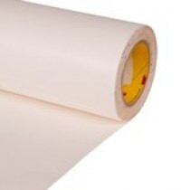 3M™ Gloss White 8641 Perforated 41 Mil Skip Slit Liner Polyurethane Protective Tape - 24" x 36 Yard Roll