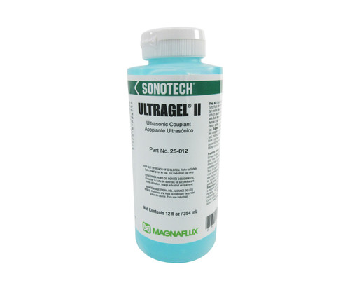 MAGNAFLUX® 25-012 SONOTECH® ULTRAGEL® II High Performance Ultrasonic Couplant - 12 oz Bottle