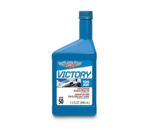 Phillips 66® Victory® 100AW SAE 50 Aircraft Engine Oil - 12 Quart/Case