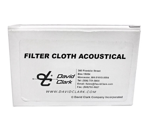 David Clark 15512P-01 Filter Cloth Acoustical