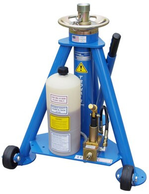 Tronair® 02A0524C0110 Blue Hydraulic Tripod Jack (5 ton/4.5 metric ton) (CE)