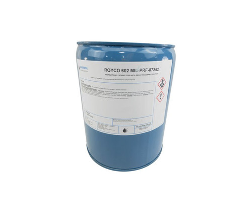 ROYCO® 602 MIL-PRF-87252 Spec Hydrolytically Stable Dielectric Coolant Fluid - 5 Gallon Pail