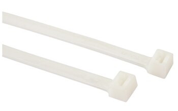 HellermannTyton T120R Cable Tie - Natural - 15.25" - 120lb - 50/Pack
