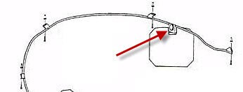 Rosen RBA800-300-3 Textron Hawker 800 Monorail Rosen Sunvisor System Visor Assembly