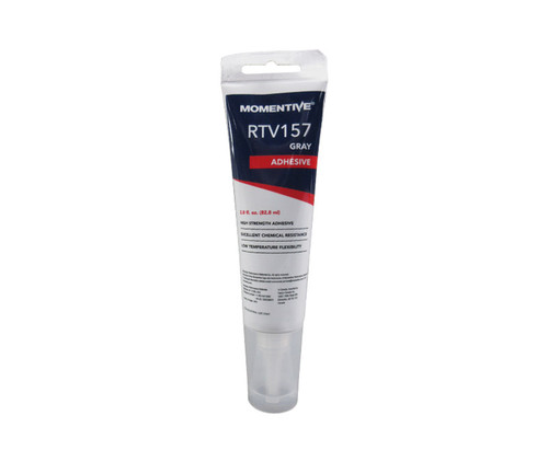 Momentive™ RTV157 Gray High Strain Silicone Electrical Sealant - 2.8 oz Tube