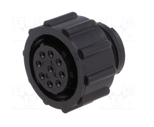 TE Connectivity 206485-1 9 Pin Female Cpc Plug #2 - 100/Pack