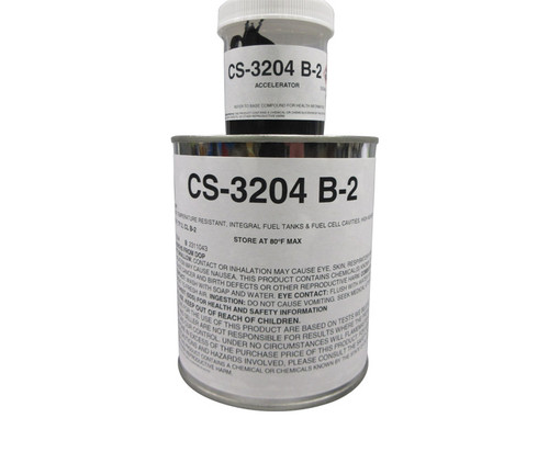 Flamemaster CS 3204 B-2 Gray AMS-S-8802 Type 2 Spec Integral Fuel Tank Sealant - Quart (24 fl oz) Can Kit