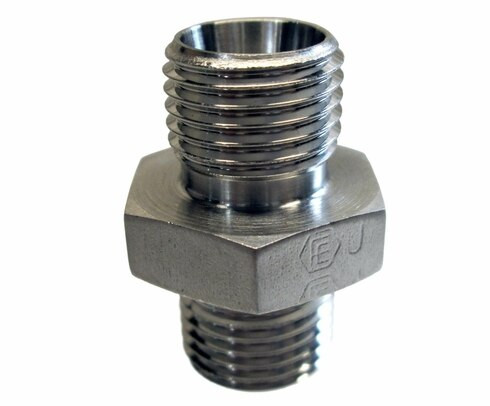 Military Standard MS21902V8P Crescent Steel Nipple Boss