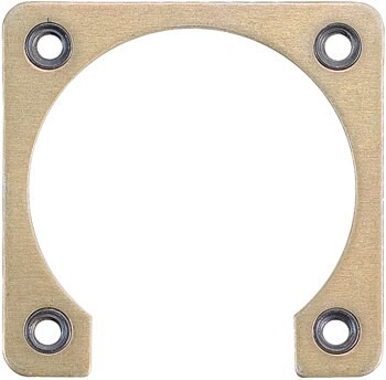 Fastener Specialty FSS1-16 Shell Size 16 Electrical Connector Retaining Plate - 34/Pack