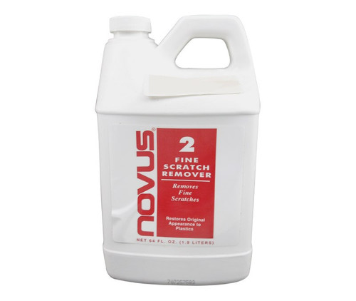 NOVUS 7072 Plastic Polish Fine Scratch Remover #2 - 64 oz Jug