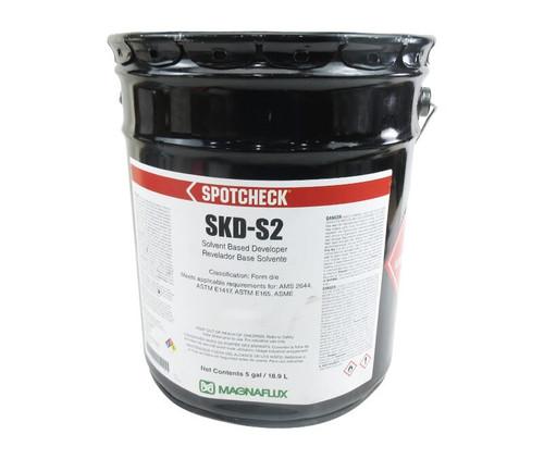 MAGNAFLUX® 01-5352-40 SPOTCHECK® SKD-S2 Solvent Based Developer - 5 Gallon Pail