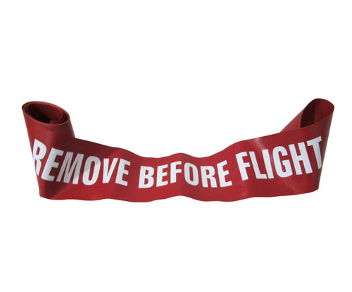 National Aerospace Standard NAS1756-60 Red-White 60' Remove Before Flight Streamer