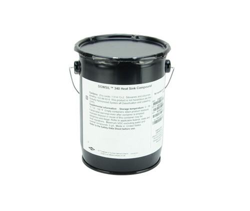 DOWSIL™ 340 White Heat Sink Compound Lubricant/Grease - 9 Kg (20 lb) Pail