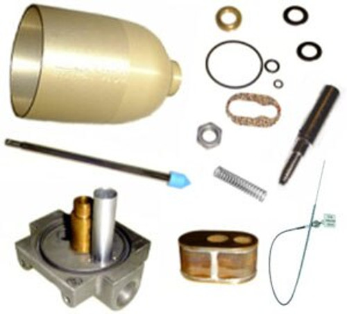 McFarlane Aviation FS-KT-7 Fuel Strainer Assembly with Strainer