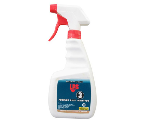LPS® 00322 LPS® 3 Brown Long-Term Premier Rust Inhibitor - 20 oz Trigger-Spray Bottle